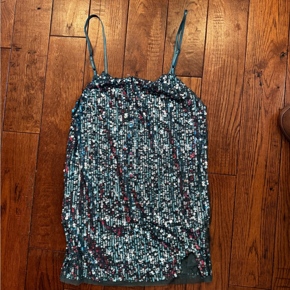 NWT Free People Midnight Kiss Mini Slip - Picture 4 of 7